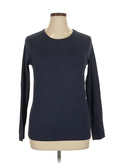 Pre-owned Gap Long Sleeve T-shirt In Blue