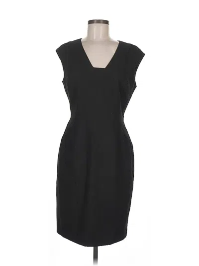 Pre-owned Calvin Klein Cocktail Dress In Black