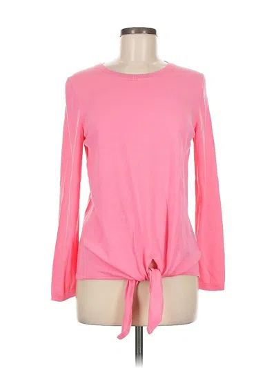 Pre-owned Talbots Cardigan Sweater In Pink