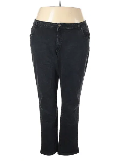 Pre-owned Jessica London Jeans In Black