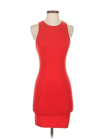 Pre-owned Tna Cocktail Dress In Red