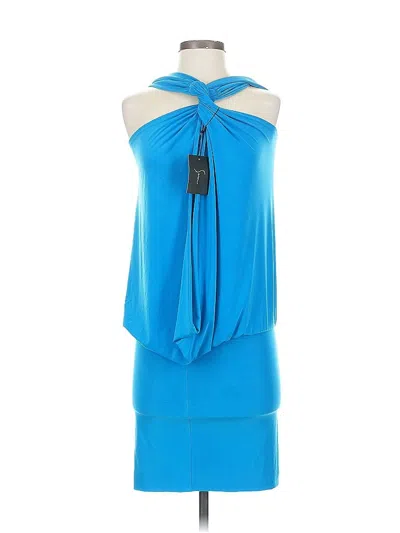 Pre-owned Sen Cocktail Dress In Blue