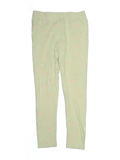 Pre-owned Carter's Kids' Casual Pants In Green