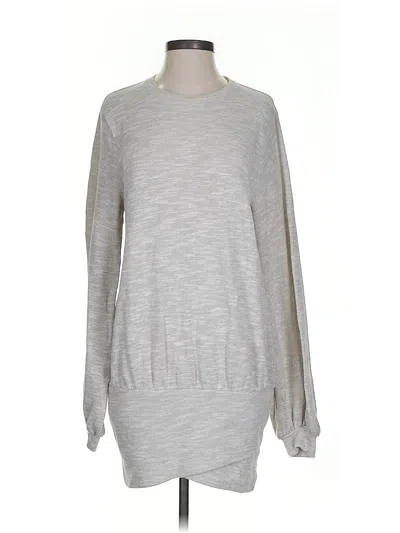 Pre-owned Lovers & Friends Pullover Sweater In Gray