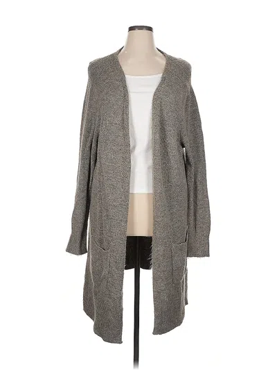 Pre-owned Marled By Reunited Cardigan Sweater In Gray