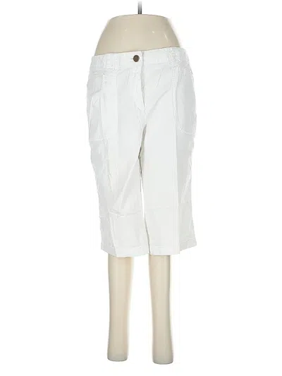 Pre-owned Chico's Khaki Pant In White