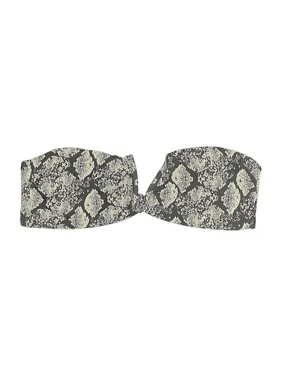 Pre-owned Andie Swimsuit Top Ivory Swimwear In White