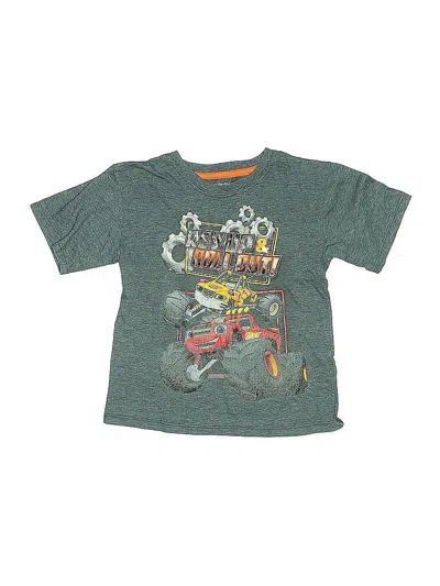Pre-owned Nickelodeon Kids' Short Sleeve T-shirt In Green