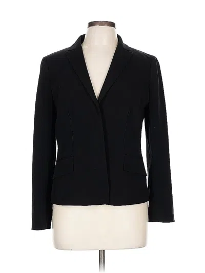 Pre-owned Ann Taylor Blazer Jacket In Black