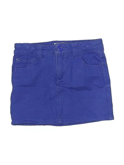 Pre-owned Cherokee Kids' Denim Skirt In Blue