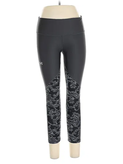 Pre-owned Under Armour Active Pants In Gray