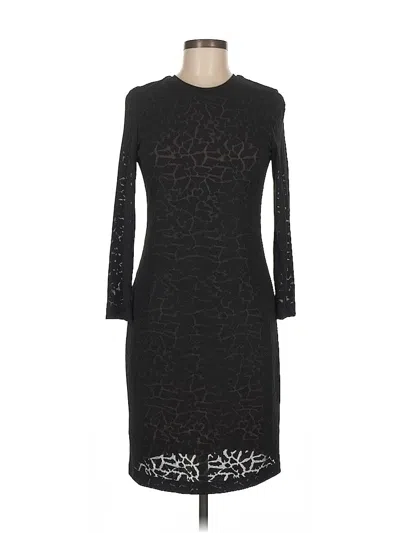 Pre-owned Nicole Miller Cocktail Dress In Black
