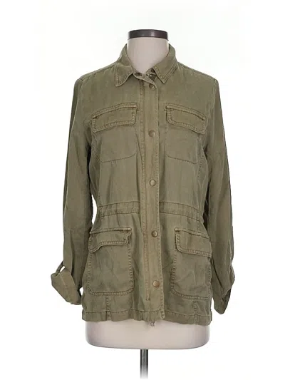 Pre-owned Lucky Brand Jacket In Green