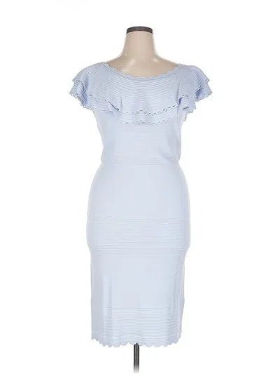 Pre-owned Eliza J Cocktail Dress In Blue