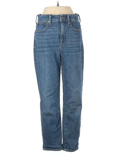 Pre-owned Madewell Jeans In Blue