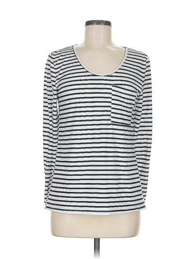 Pre-owned Emery Rose 3/4 Sleeve T-shirt In White