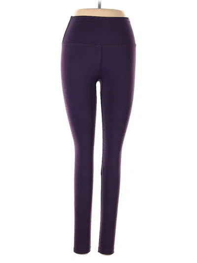 Pre-owned Unbranded Yoga Pants In Purple