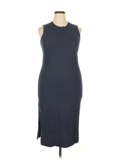 Pre-owned Everlane Casual Dress In Gray