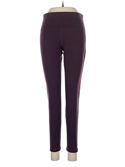 Pre-owned Athleta Active Pants In Purple