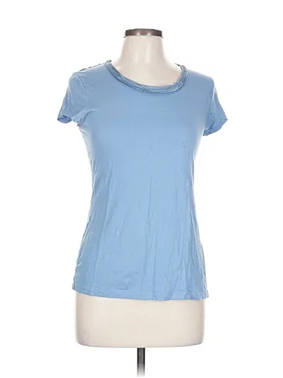 Pre-owned Banana Republic Short Sleeve T-shirt In Blue