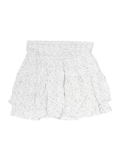 Pre-owned Sienna Sky Skort In White