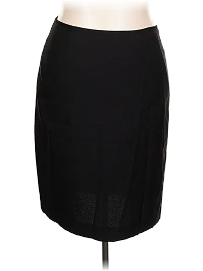 Pre-owned Le Suit Formal Skirt In Black