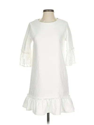 Pre-owned Mille Casual Dress In White