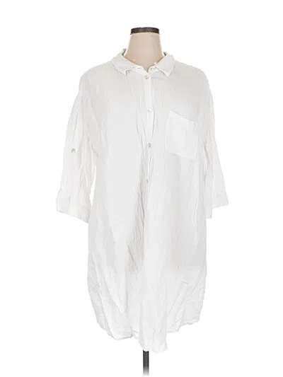 Pre-owned Soft Surroundings Casual Dress In White