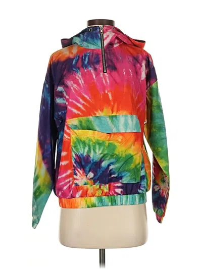 Pre-owned Forever 21 Windbreaker Jacket In Purple