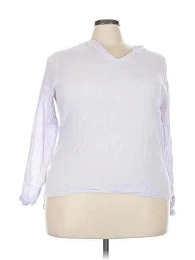 Pre-owned Bella 3/4 Sleeve T-shirt In White