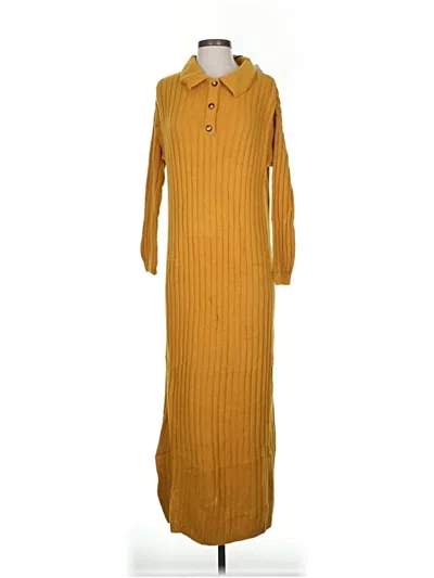 Pre-owned Rita Row Casual Dress In Yellow