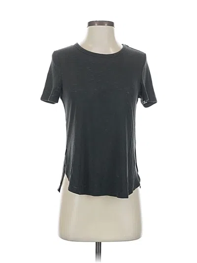 Pre-owned Athleta Short Sleeve T-shirt In Gray