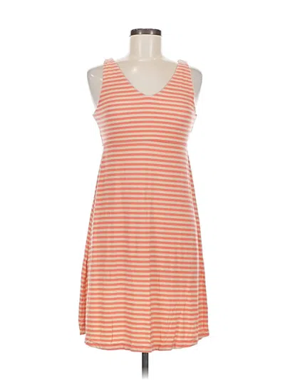 Pre-owned Athleta Casual Dress In Orange