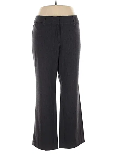 Pre-owned Ann Taylor Loft Outlet Dress Pants In Gray