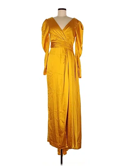 Mac Duggal Cocktail Dress In Yellow