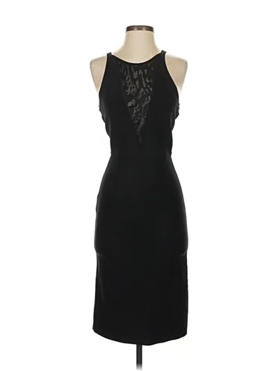 Pre-owned Bcbgmaxazria Cocktail Dress In Black