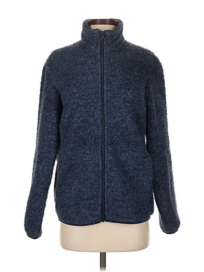 Pre-owned Uniqlo Cardigan Sweater In Blue