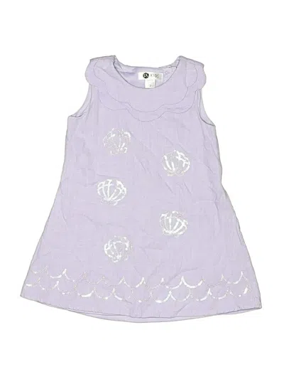 Pre-owned Petit Lem Kids' Dress In Purple