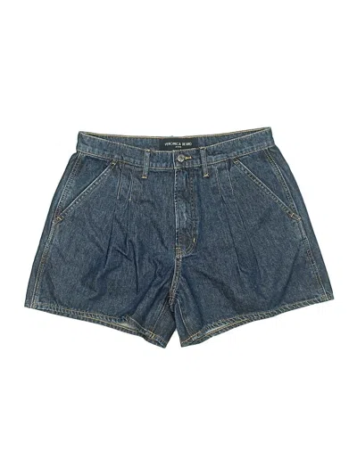 Pre-owned Veronica Beard Jeans Denim Shorts In Blue