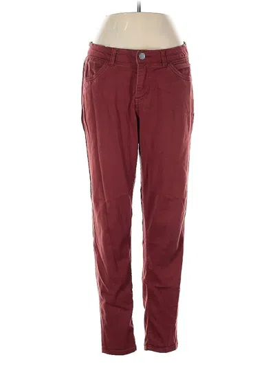 Pre-owned Rewind Casual Pants In Burgundy