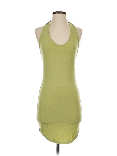 Pre-owned Forever 21 Casual Dress In Green