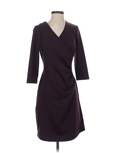 Pre-owned New York And Company Cocktail Dress In Burgundy