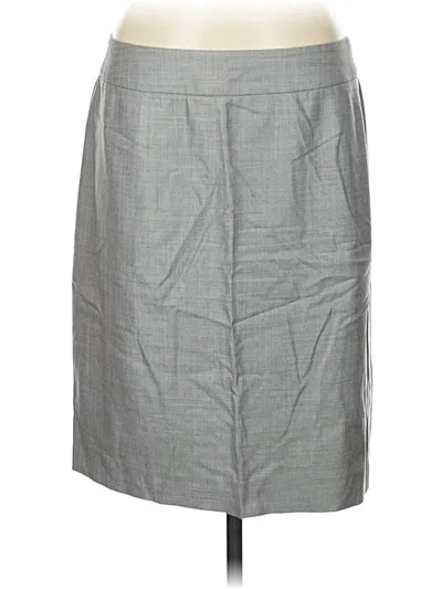 Pre-owned Armani Collezioni Casual Skirt In Gray
