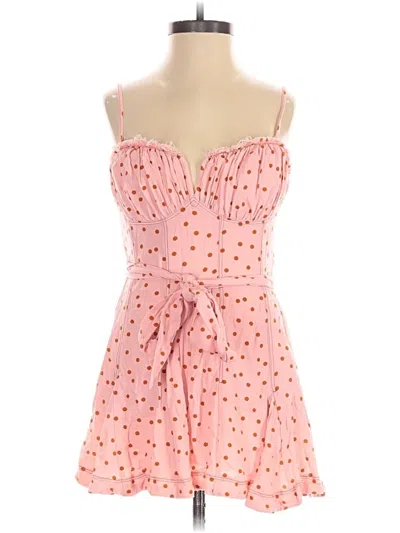 Pre-owned Free People Romper In Pink