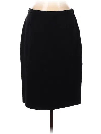 Pre-owned Isaac Mizrahi For Target Formal Skirt In Black
