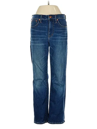 Pre-owned Madewell Jeans In Blue