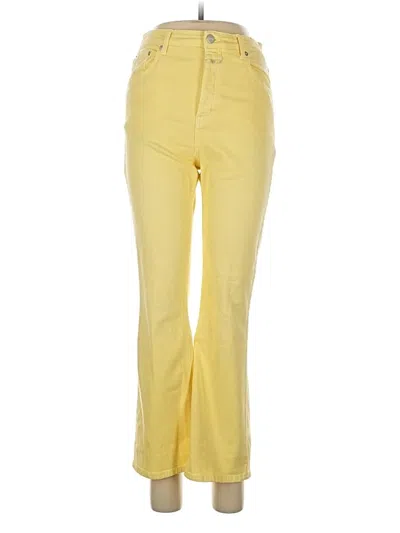 Pre-owned Closed Jeans In Yellow