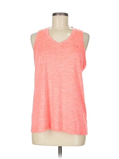 Pre-owned Under Armour Active Tank Top In Pink