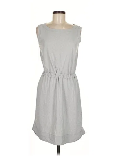 Pre-owned Athleta Casual Dress In Gray