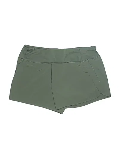 Pre-owned Crz Yoga Athletic Shorts In Green